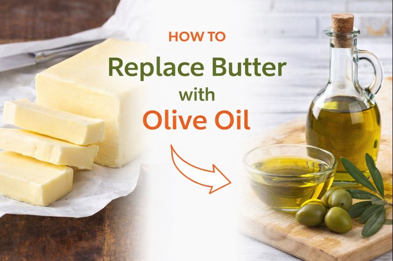 How to Replace Butter with Olive Oil