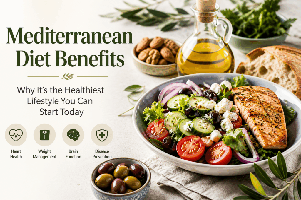 Mediterranean Diet Benefits: Why It’s the Healthiest Lifestyle You Can Start Today
